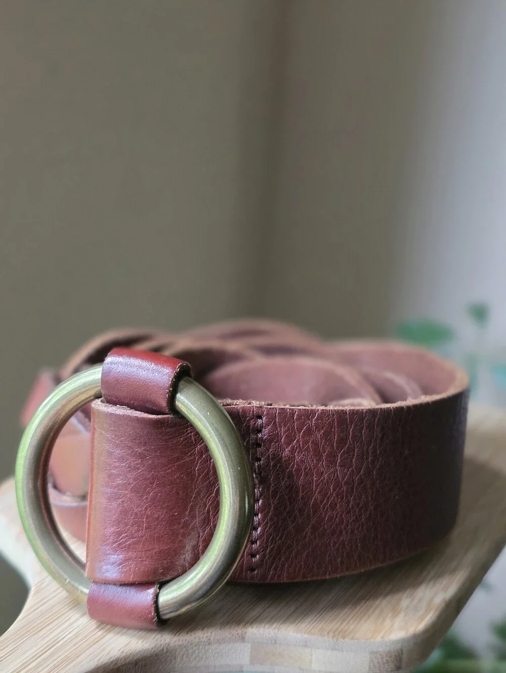 Fossil Braided Leather Belt 39